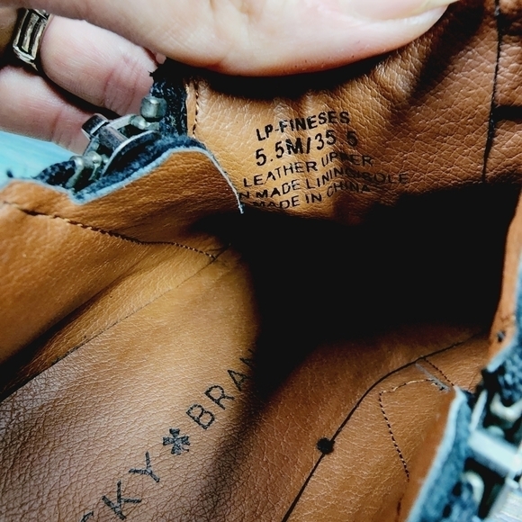 Lucky Brand Suede Booties - Picture 6 of 7